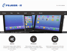Tablet Screenshot of fejker.com